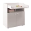 Kidsaw Baby Changing Board Cupboard with Storage - White 