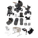 Ickle Bubba Stomp Luxe 14 Piece Everything You Need Travel System Bundle (Exclusive to Kiddies Kingdom)