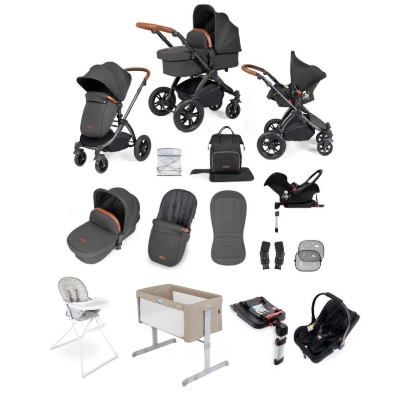 Ickle Bubba Stomp V3 14 Piece Everything You Need Travel System Bundle (Exclusive to Kiddies Kingdom)