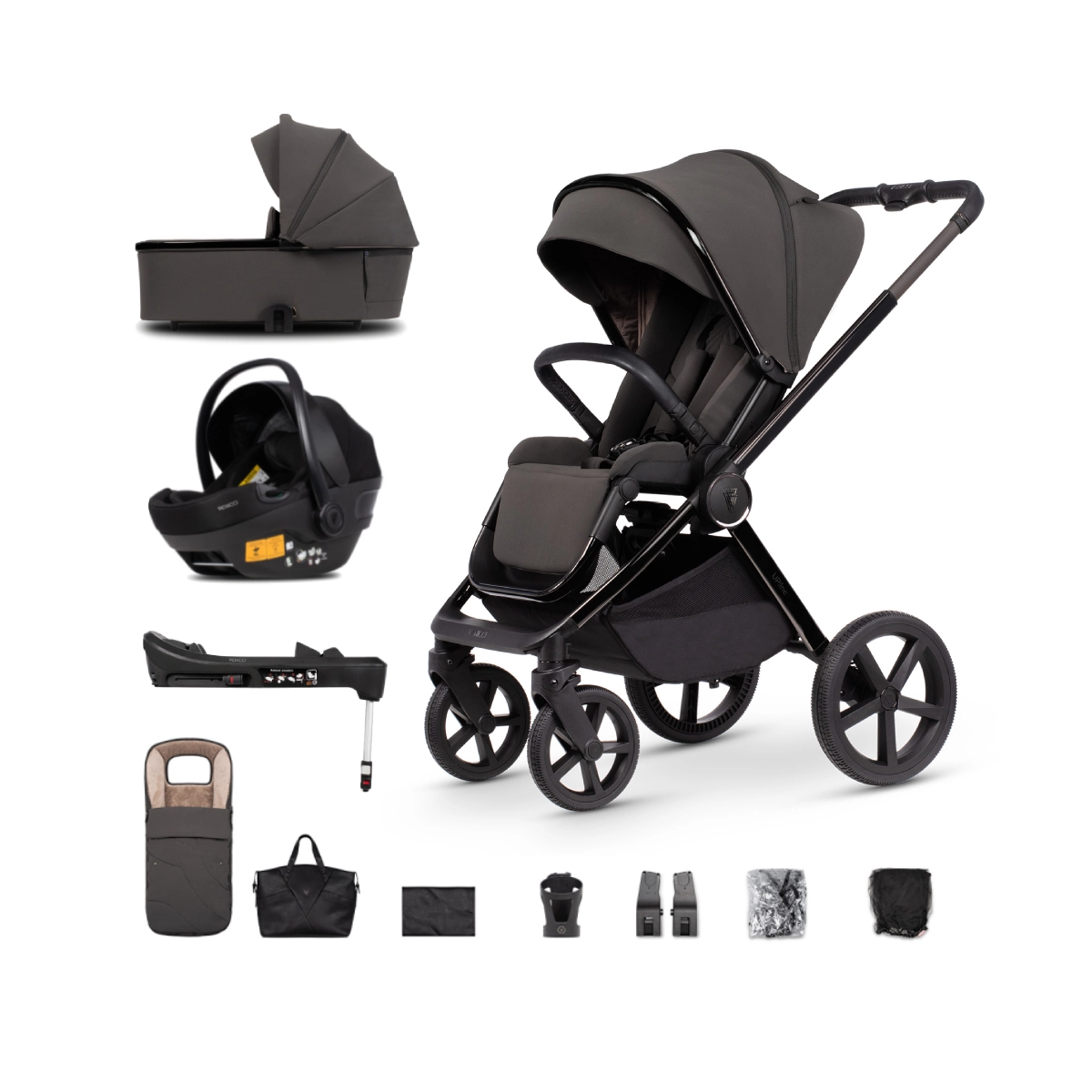 Venicci Upline Special Edition 3in1 Travel System With Engo Isofix Base