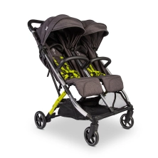 Red Kite Push Me DUBL-Double Twin Stroller - Black