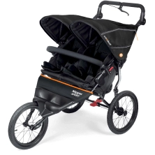 Out n About Nipper Sport Double V5 Stroller - Summit Black