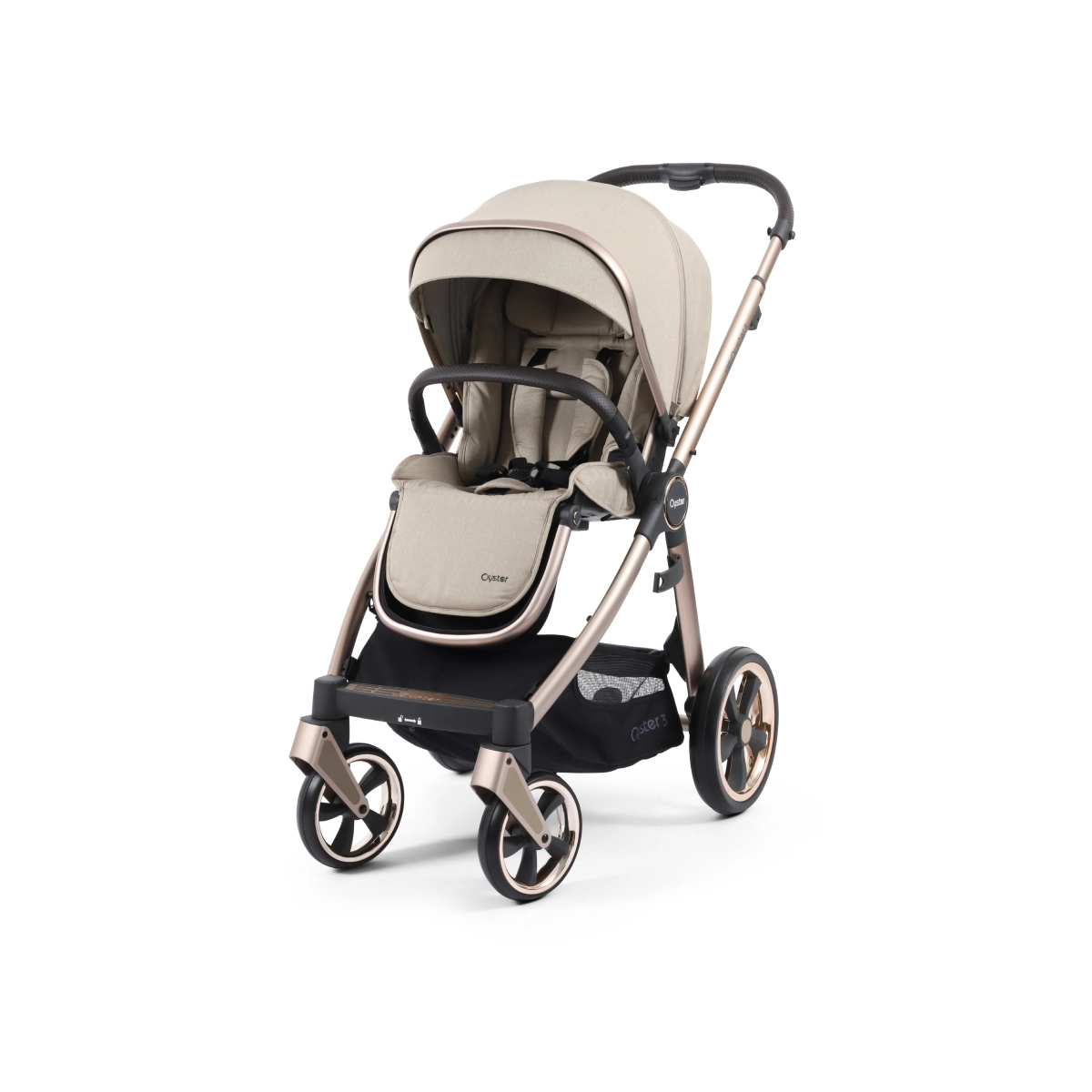 BabyStyle Oyster 3 Champagne Chassis Stroller