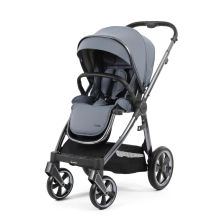 BabyStyle Oyster 3 Gun Metal Chassis Stroller - Dream Blue