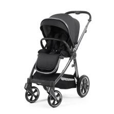 BabyStyle Oyster 3 Gun Metal Chassis Stroller - Carbonite