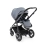 BabyStyle Oyster 3 Gun Metal Chassis 7 Piece Luxury Travel System - Dream Blue