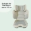 My Babiie MBCS23 i-Size Group 2/3 Compact High Back Booster Car Seat - Stone (MBCS23CST)