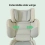 My Babiie MBCS23 i-Size Group 2/3 Compact High Back Booster Car Seat - Stone (MBCS23CST)