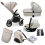 My Babiie MB450i Dani Dyer 3 in 1 Travel System - Beige