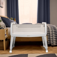 SnuzPod Studio Bedside Crib - Paris White