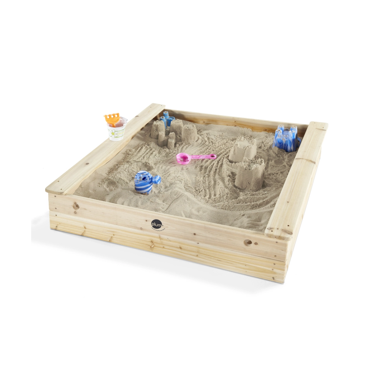 Plum Play Wooden Square Sand Pit