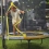 Plum Play Junior Jungle Trampoline & Enclosure with Sounds - Yellow