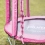 Plum Play Junior Springsafe Trampoline & Enclosure - Pink