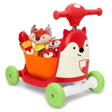 Skip Hop Zoo 3-In-1 Ride On Scooter - Fox