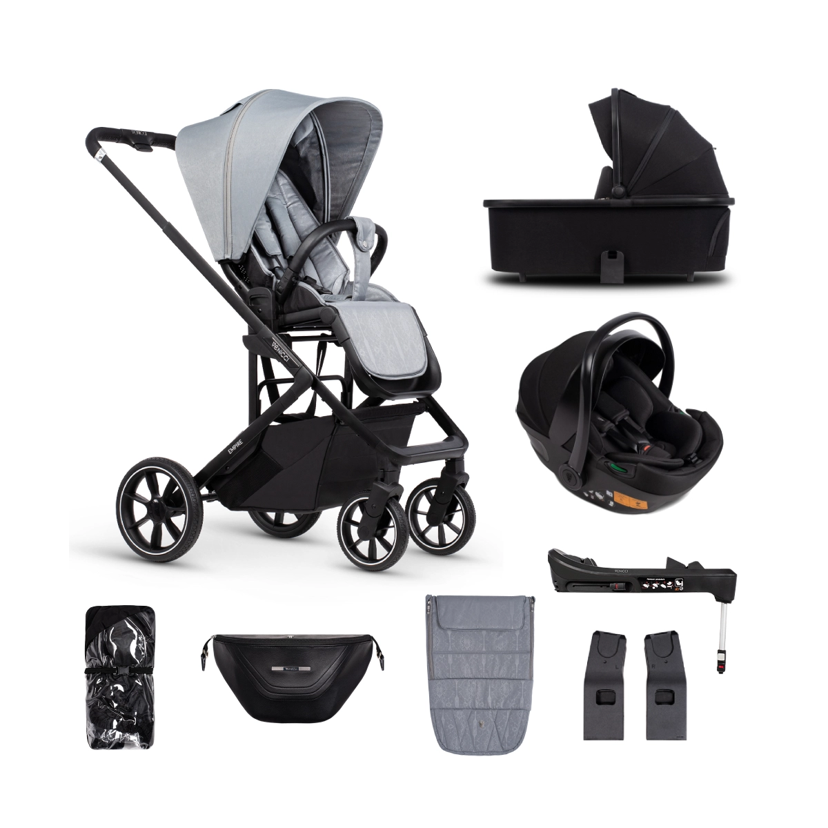Venicci Empire 3in1 Travel System with Isofix Base