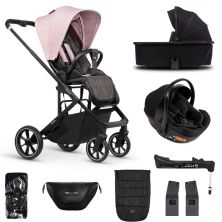 Venicci Empire 3in1 Travel System with Isofix Base - Ultra Black