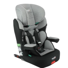 Nania Max I-Fix Luxe High Back Booster Group 1/2/3/ Car Seat - Grey