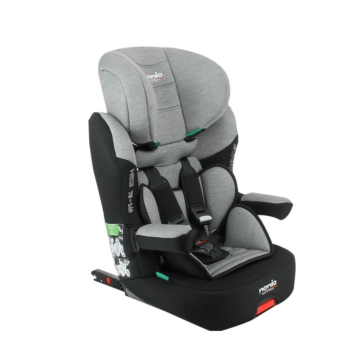 Nania Max I-Fix Luxe High Back Booster Group 1/2/3/ Car Seat