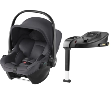 Britax Römer BABY-SAFE CORE Group 0+ Carseat with Isofix Base - Midnight Grey