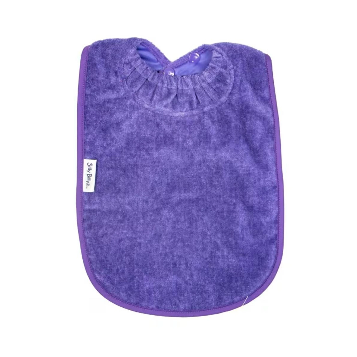 Image of Silly Billyz XL Towel Bibs - Purple