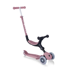 Globber Go Up Foldable Plus Ecologic Recycle Scooter - Berry