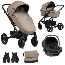 Noordi Aqua Thermo 3in1 Travel System with Terra i-Size Car Seat - Sand