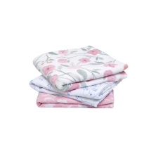 Aden + Anais Pack of 3 Musy Squares Cotton Muslin - Ma Fleur (23-19-083)