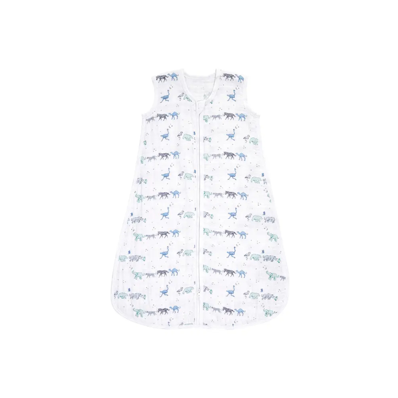 Aden + Anais Light Sleeping Bag 1.0 TOG Cotton Muslin 6-18 Months - Rising Star (23-19-159)