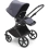 Bugaboo Fox Cub (Britax Römer Baby Safe-Core Car Seat) Travel System Bundle - Black/Stormy Blue