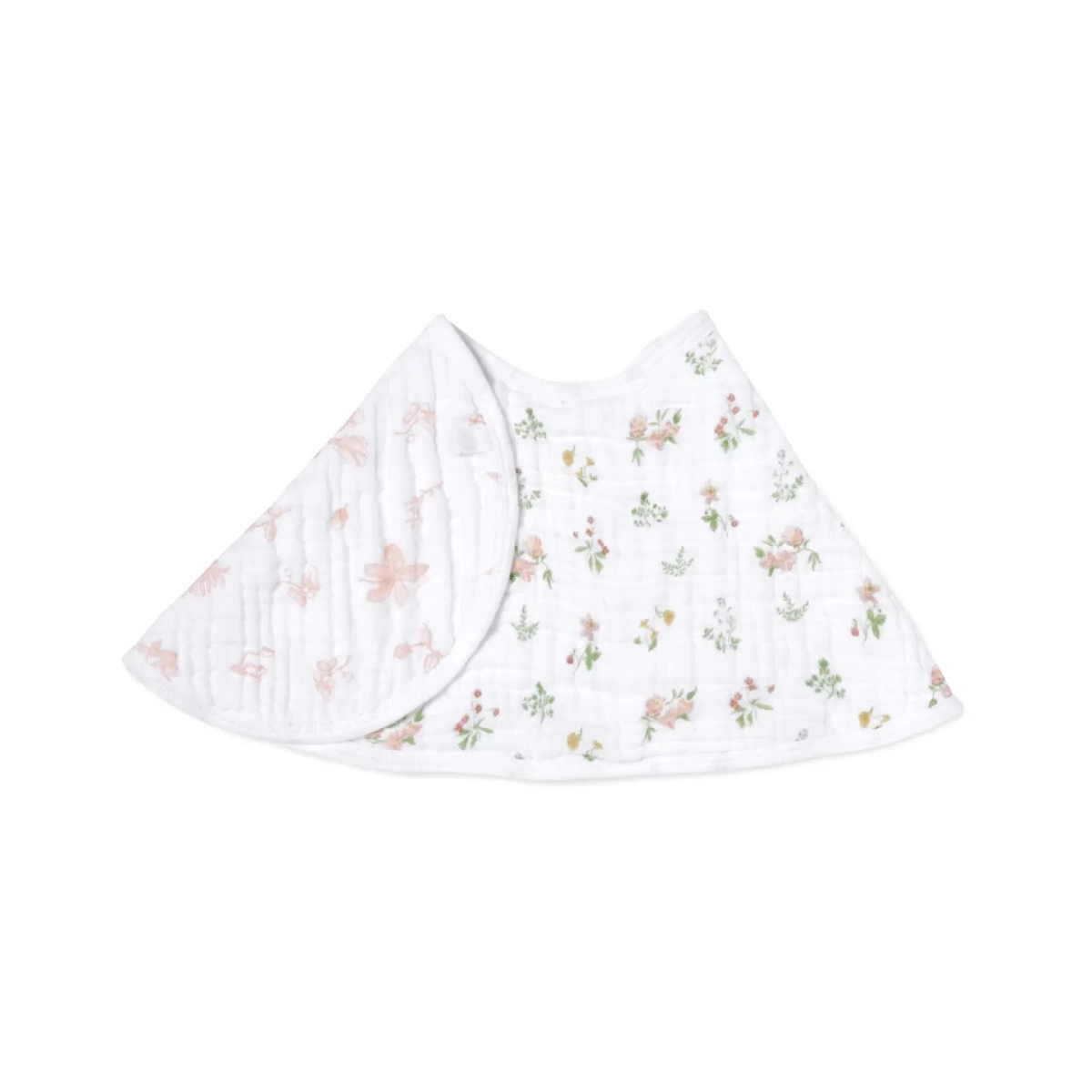 Image of Aden + Anais Essential Cotton Muslin Burpy Bibs - Country Floral (23-19-327)