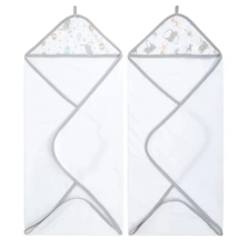 Aden + Anais Pack of 2 Essential Hooded Towel - Dumbo New Heights