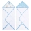 Aden + Anais Pack of 2 Essential Hooded Towel - Space Explorers