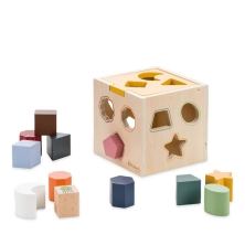 Hauck Sort N Tidy Wooden Sorting Cube - Multi 