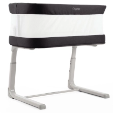 BabyStyle Oyster Wiggle Crib - Carbonite