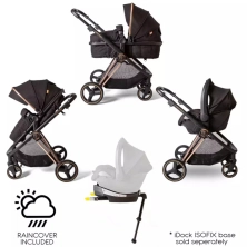 Red Kite Push Me Pace i 3 in 1 Travel System - Amber/Rose Gold