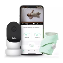 Owlet Monitor Duo Smart Sock 3 & Cam - Mint