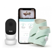 Owlet Monitor Duo Plus Smart Sock 3 & Cam 2 - Mint