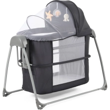 Babystyle Oyster Swinging Crib - Carbonite