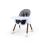 Amana Chomp 2 in 1 Highchair - Pebble Grey