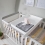Tutti Bambini Rio Cot Bed-White/Dove Grey