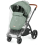 Ickle Bubba Stomp Urban 9 Piece Travel System with Astral Car Seat - Matte Black / Sage Green / Tan