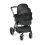 Ickle Bubba Stomp Urban 9 Piece Travel System with Astral Car Seat - Matte Black / Midnight / Black