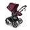 Bugaboo Fox 5 Renew Complete Pushchair - Black/Dark Cherry