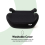 Aya EasyTravel Isofix Booster Seat - Stone Grey