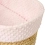 Clair de Lune Dimple Palm Moses Basket -