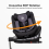 Amana Siena Twist 360 Spin i-Size Car Seat - Graphite (Exclusive to Kiddies Kingdom)