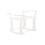 Obaby Rocking Moses Basket Stand – White
