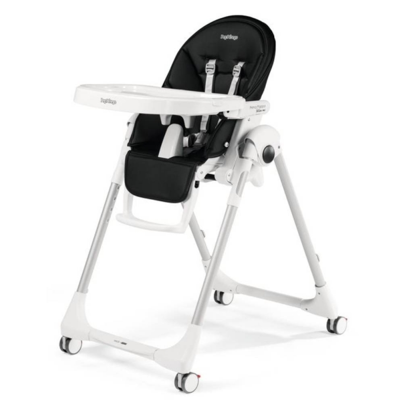 Peg Perego Prima Pappa Follow Me Highchair - Licorice (Refurbished)
