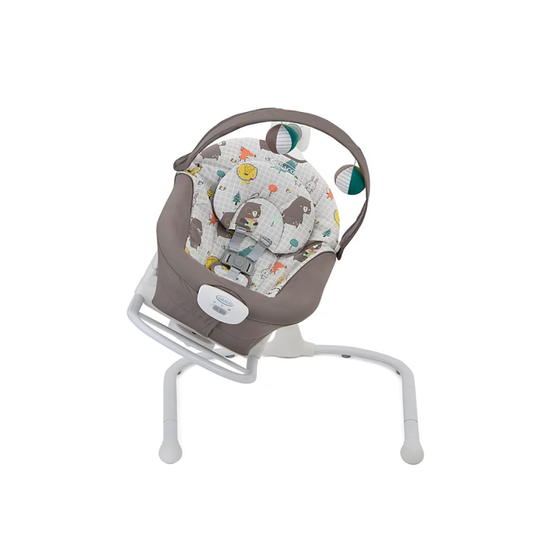 Graco Duet Sway Swing With Rocker - Bear Tales (Bounty M)