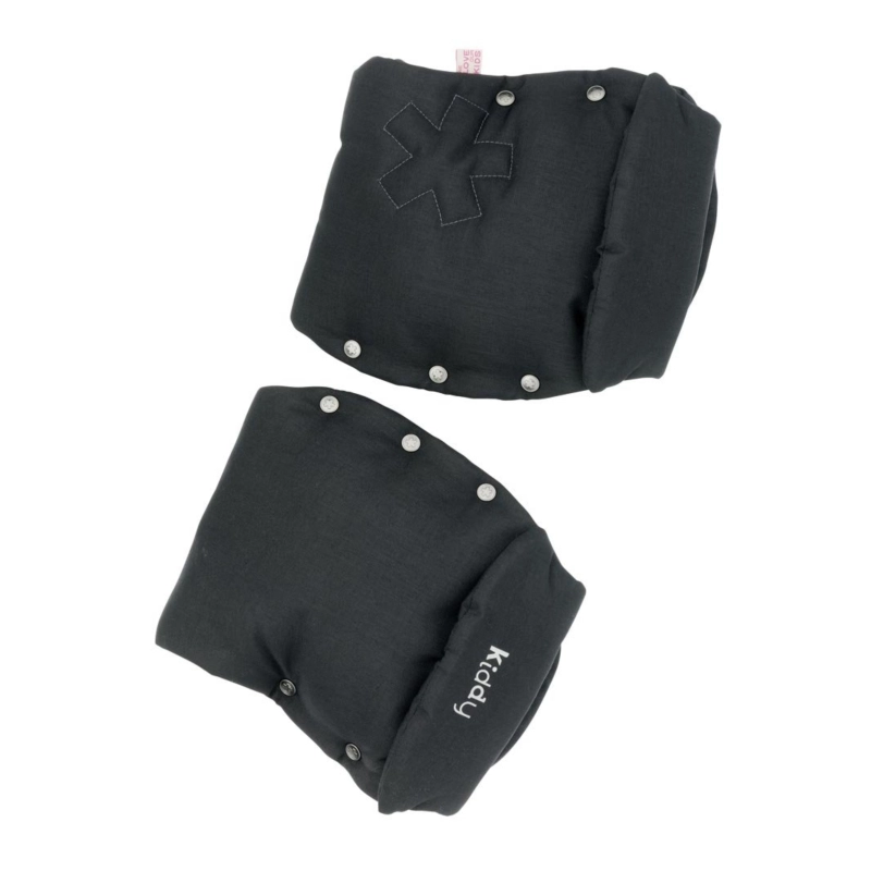 Kiddy Universal Pushchair Muffs/Gloves - Black